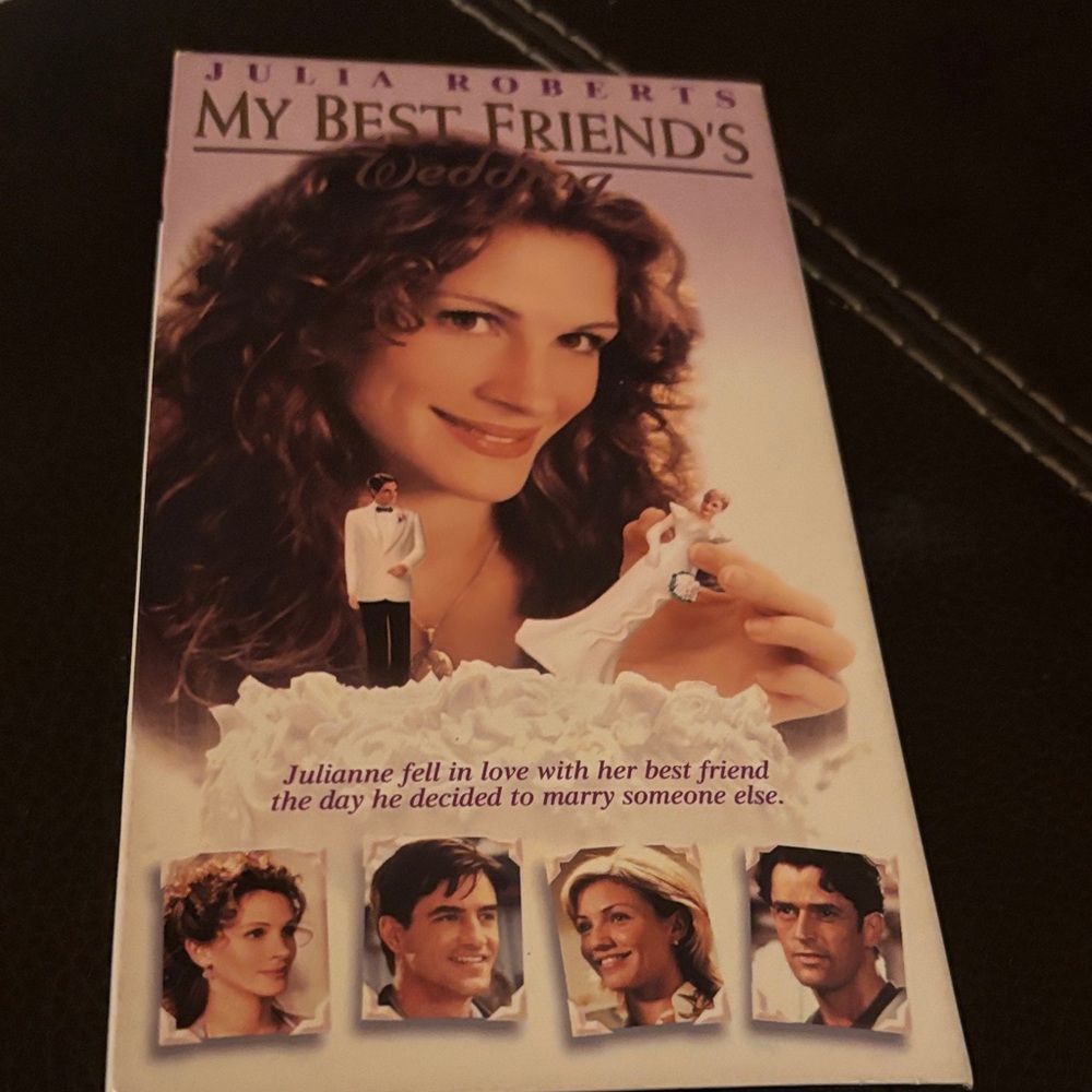 My best friends wedding VHS